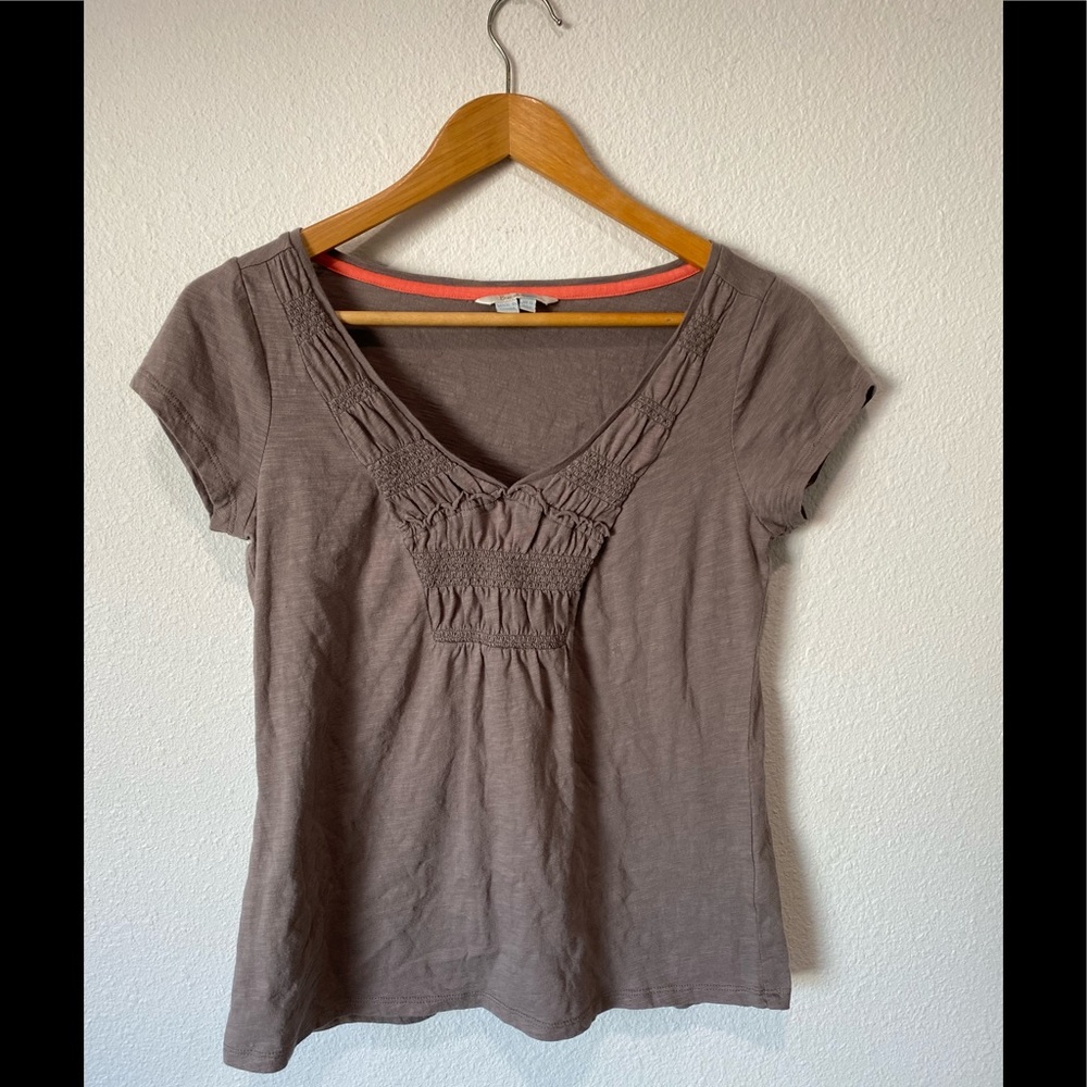 Boden medium size 6 brown short sleeve t shirt